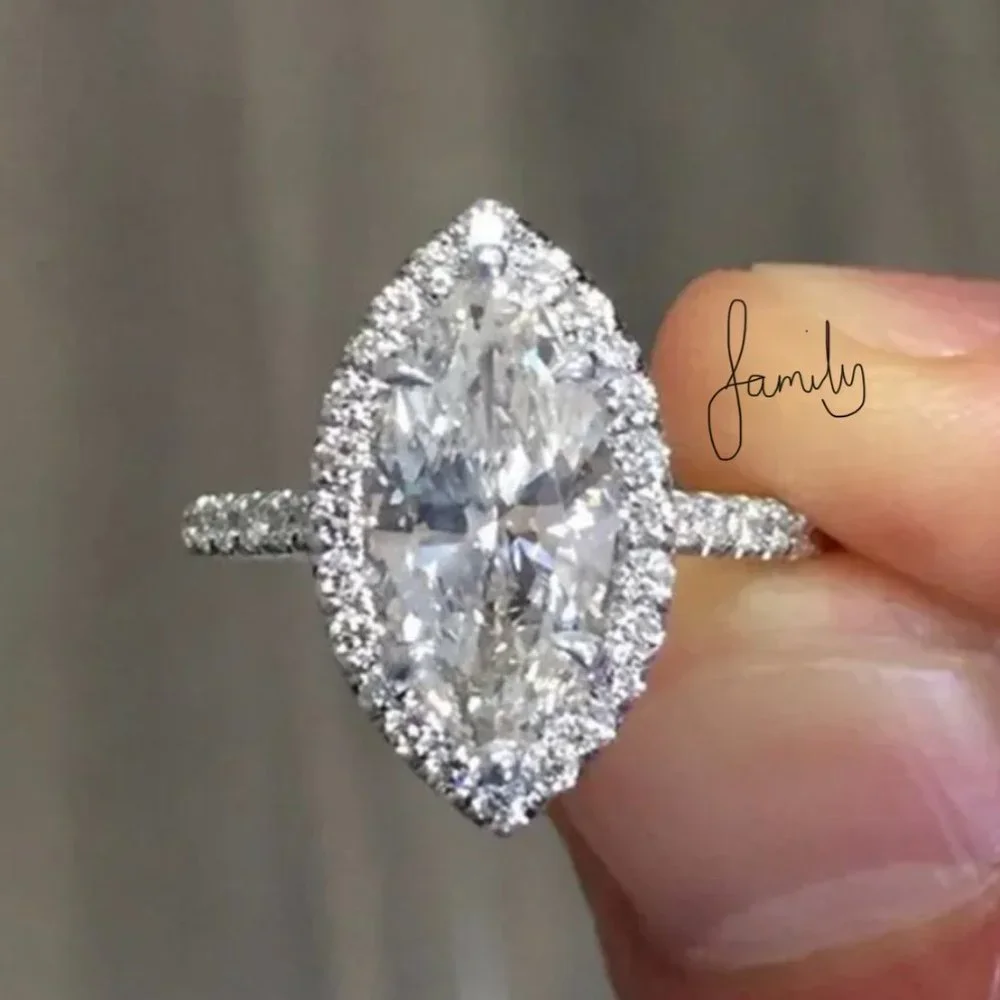 WEDDING RING LUXURY RING - Picture 1 of 1